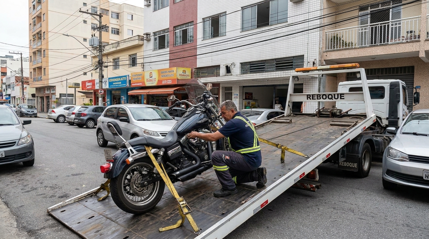 Guincho para Moto em Maringá‑PR